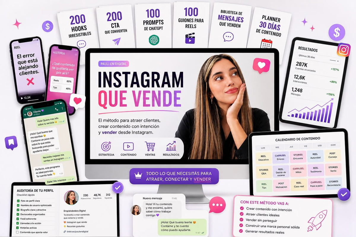 INSTAGRAM QUE VENDE