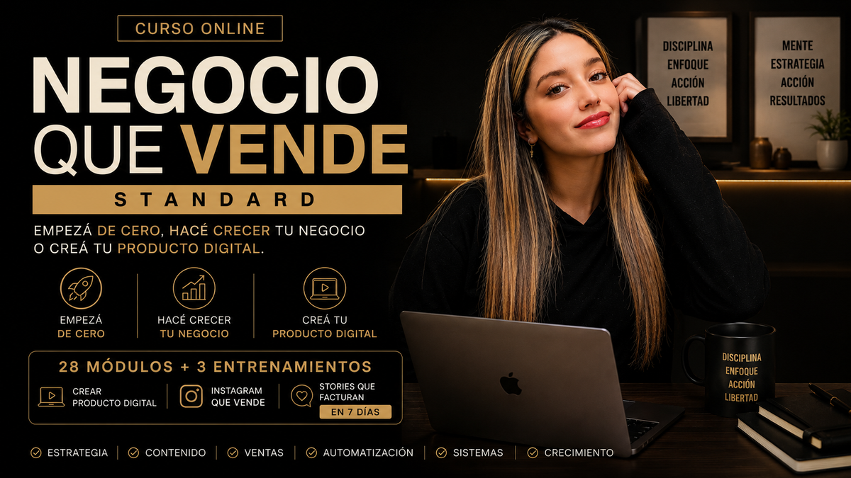 NEGOCIO QUE VENDE — STANDARD